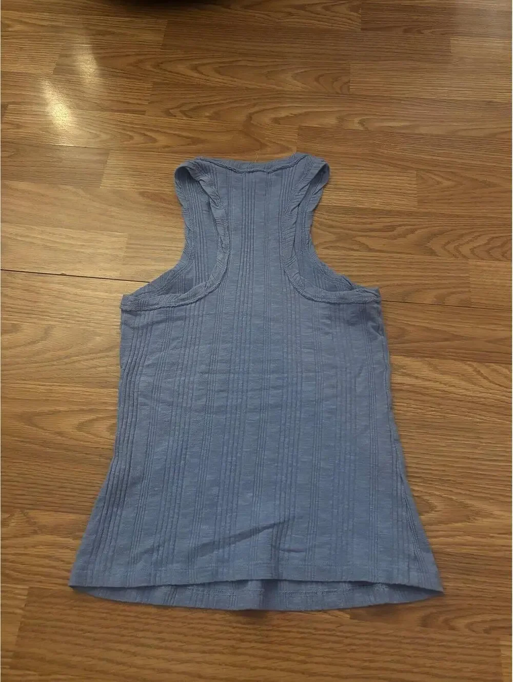 Pilcro Ribbed Racer Back Tank Top Size XS - Picture 6 of 6